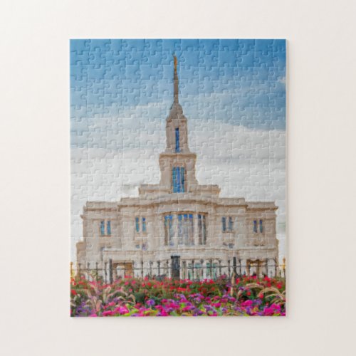 Payson Temple Puzzle