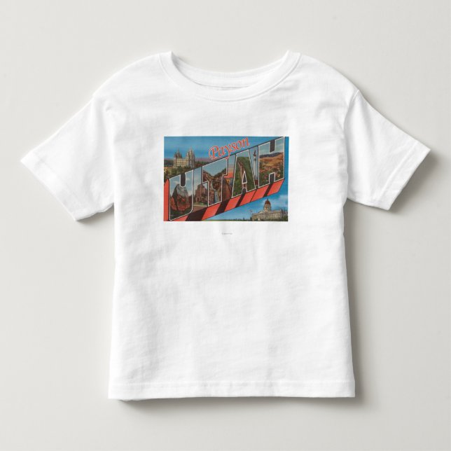 Payson, UtahLarge Letter ScenesPayson, UT Toddler T-shirt (Front)