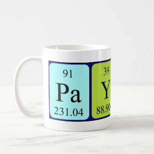 Payten periodic table name mug