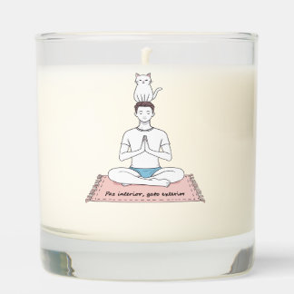 Paz Interior, Gato Exterior Scented Candle