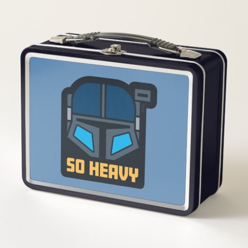 Paz Vizsla So Heavy Helmet Icon Metal Lunch Box
