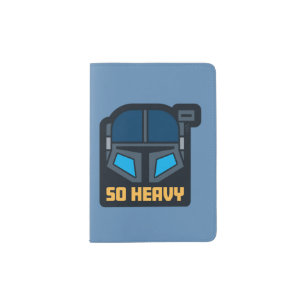 Paz Vizsla "So Heavy" Helmet Icon Passport Holder