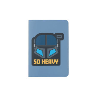 Paz Vizsla "So Heavy" Helmet Icon Passport Holder