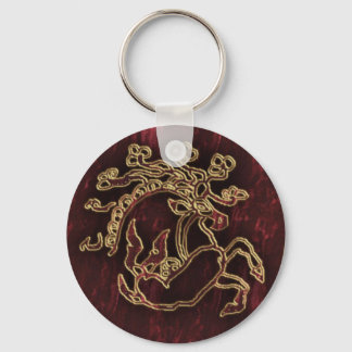 pazyryk animal keychain