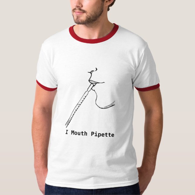 PB230040, I Mouth Pipette T-Shirt (Front)