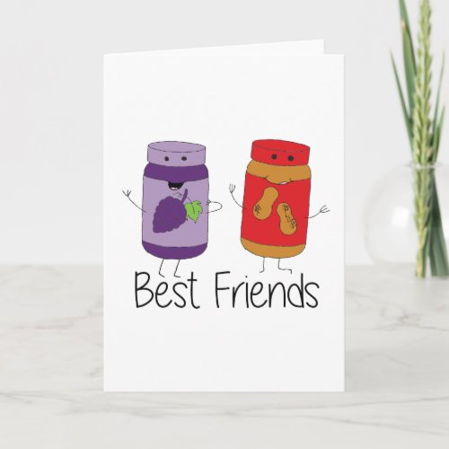 PB and J Best Friends Pb and J BFF Drawing Card