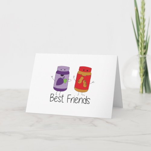 PB and J Best Friends Pb and J BFF Drawing Card