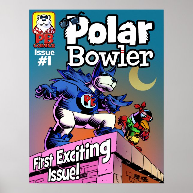 PB Comic Book Cover Poster (Front)