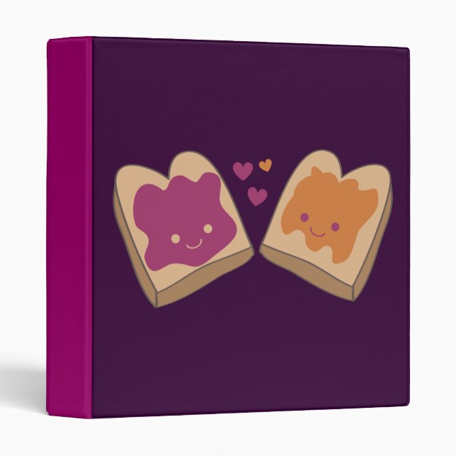 PB&J Compatibility 3 Ring Binder (Front/Spine)