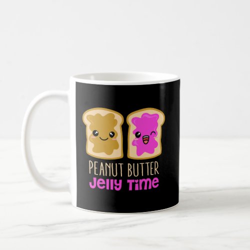 Pb J Funny Peanut Butter Jelly Time Coffee Mug