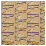 PB&amp;J Peanut Butter and Grape Jelly Sandwich Fabric