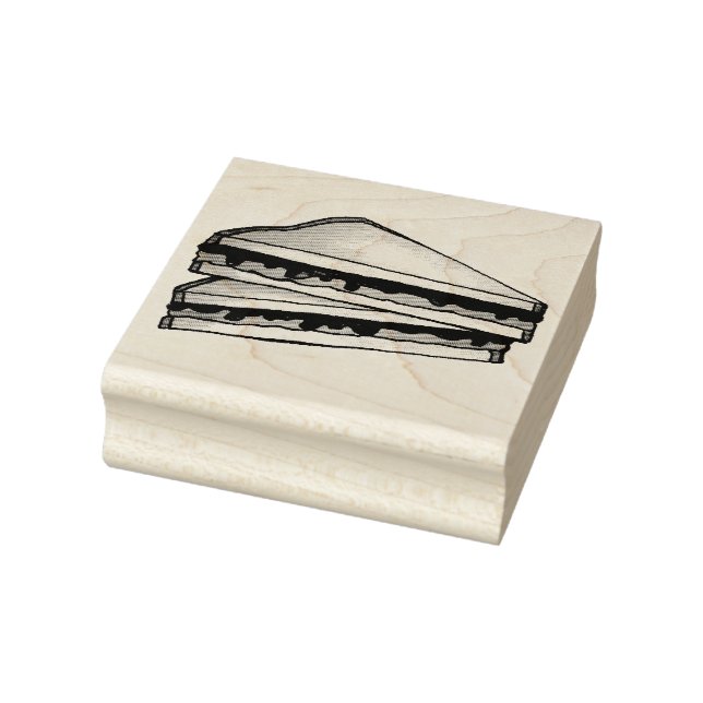 PB&J Peanut Butter and Jelly PBJ Sandwich Stamp (Stamp)