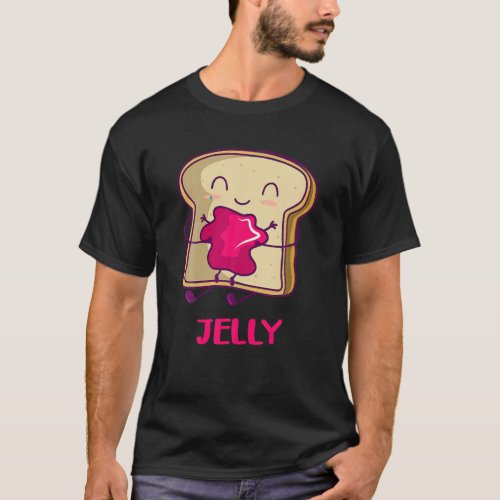 PB J Peanut Butter Jelly Blueberry Family Matching T_Shirt