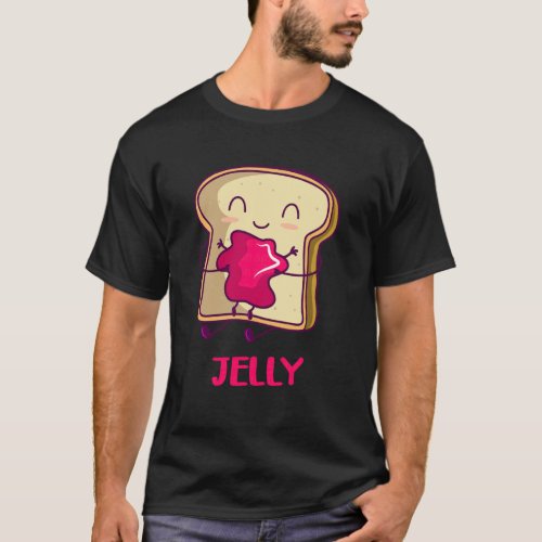 PB&J Peanut Butter Jelly Blueberry Family Matching T-Shirt