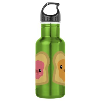 Pb&j Toast Water Bottle by Middlemind at Zazzle