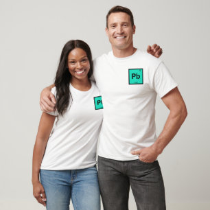 Pb - Lead Chemistry Periodic Table Symbol Element T-Shirt
