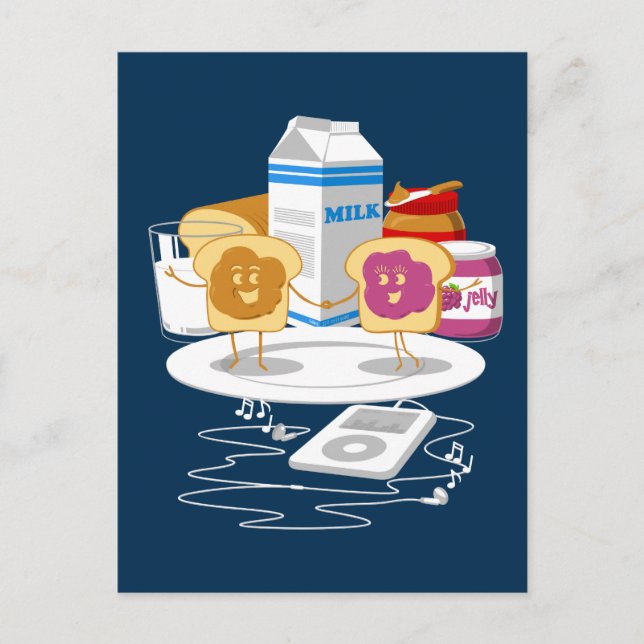 PB Loves J Postcard (Front)