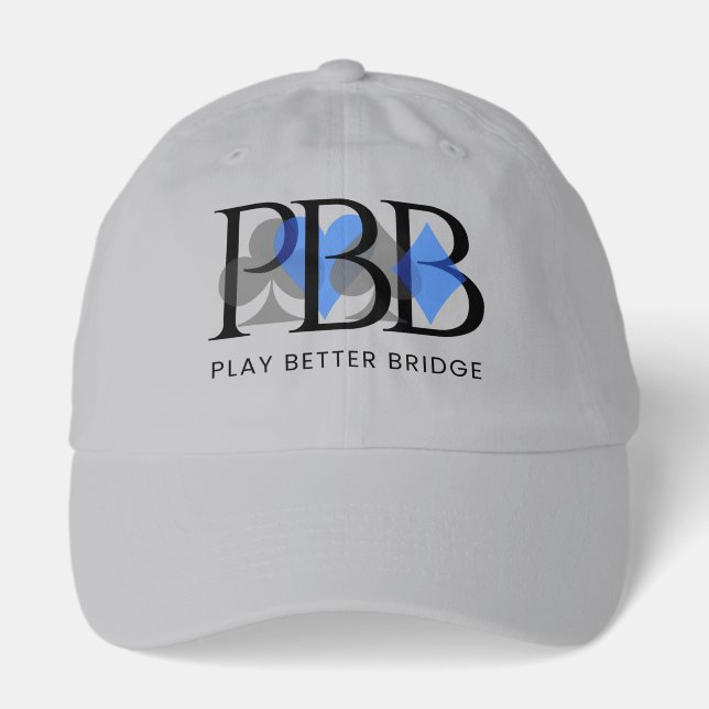 PBB Baseball Cap - Blue (Front)