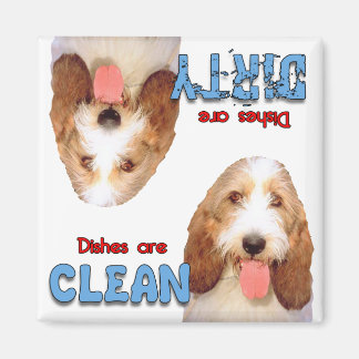 PBGV Dog Lovers Dishwasher Magnet