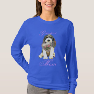 PBGV Heart Mom Long sleeve T-shirt