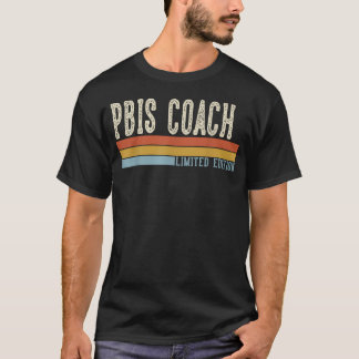 Pbis Coach Week Retro Vintage Back To School T-Shirt