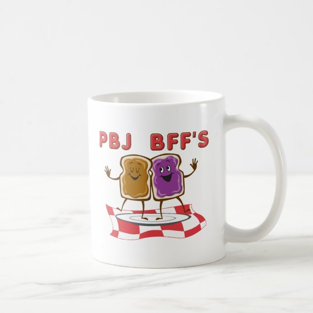 PBJ BFF Funny Mug (Right)