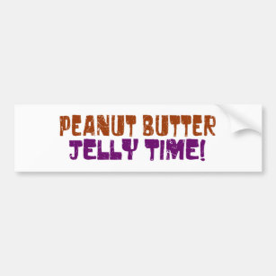 Pbj Time Bumper Sticker