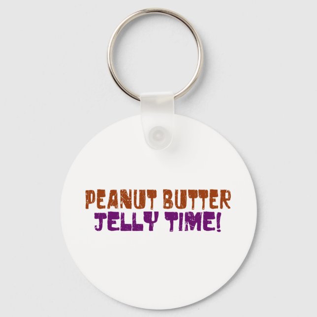 Pbj Time Keychain (Front)