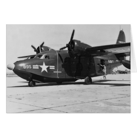 PBM Navy Seaplane Cards (Front Horizontal)