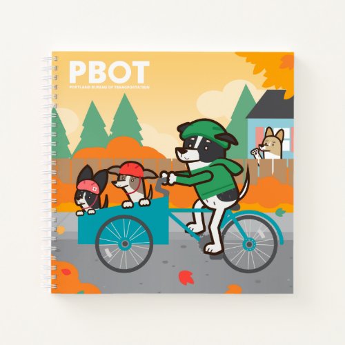PBOT Dogs of Fall notebook