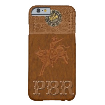 "pbr" Western Rodeo Iphone 6 Case by BootsandSpurs at Zazzle