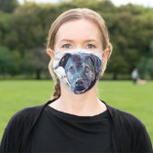 PBRC Pit Bull Face Mask Koda (Outside)