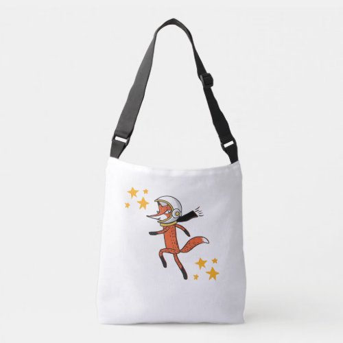 PBSummit Dash the Fox Astronaut Cross_Body Bag