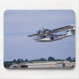 PBY, 5A Catalina, World War II reconnaissance flyi Mouse Pad