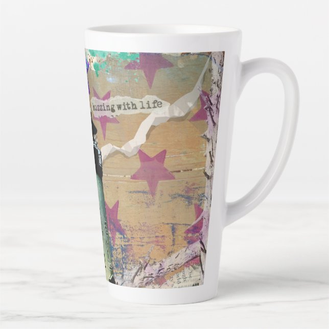 PC2510 - Lighthouse Buzz Latte Mug (Right)