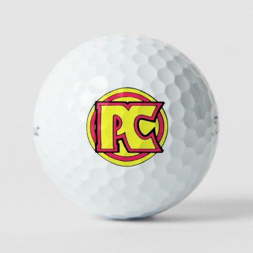 PC Comic Books  Golf Balls