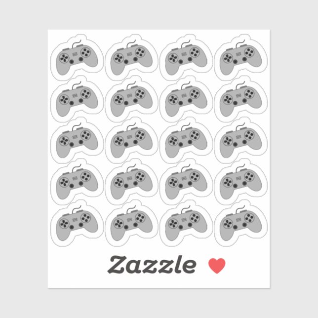 PC Game Controller Gaming Bujo Planner  Sticker (Sheet)