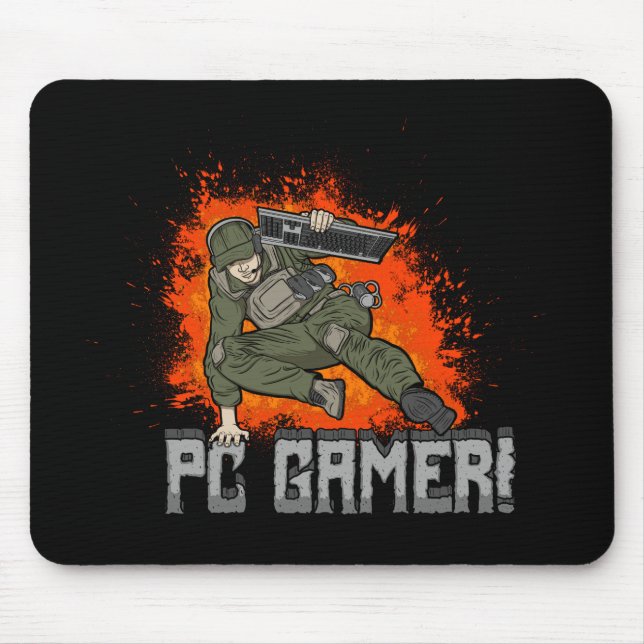 PC Gamer! Mouse Pad (Front)