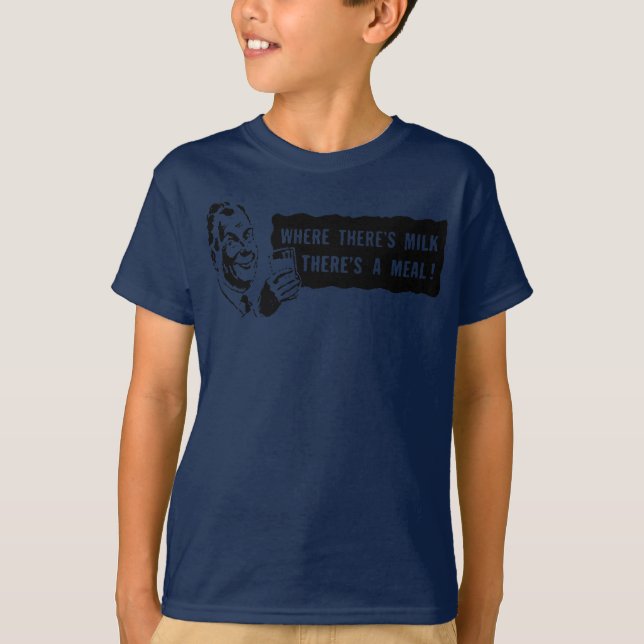 PC Milk Meal T-Shirt (Front)