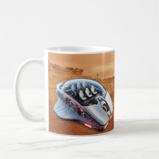 PC Mouse–Spacecraft: Scroll on Mars  – Mission 01. Coffee Mug