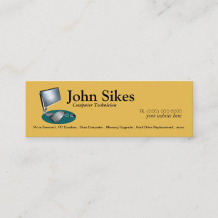 PC Repair Computer Technician Business Card