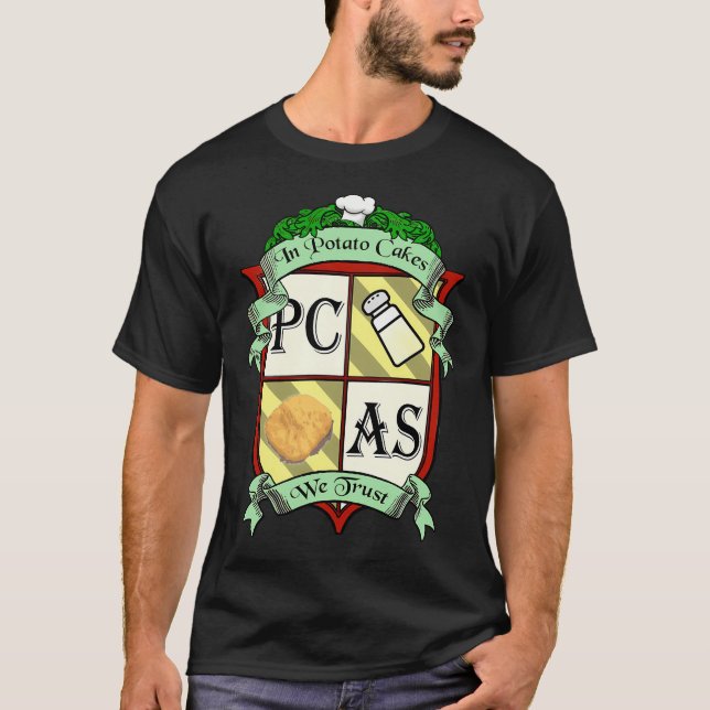 PCAS - Shield design T-Shirt (Front)