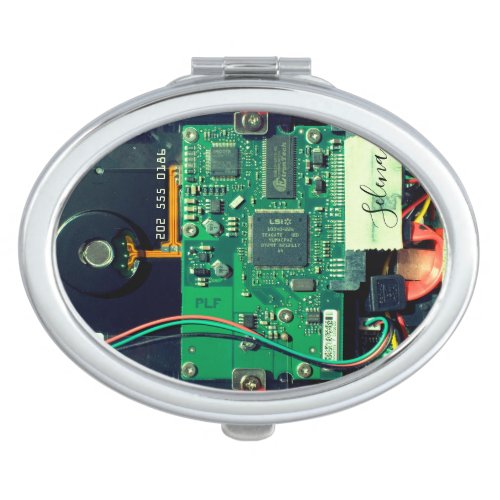 PCB board electronic parts and printed circuit Compact Mirror