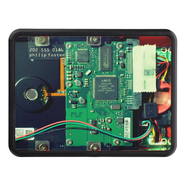 PCB board, electronic parts and printed circuit Hitch Cover (Front)