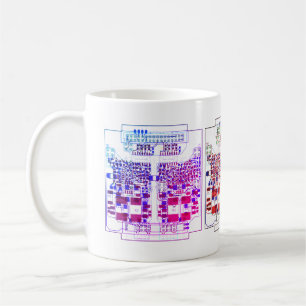PCB Printed Circuit Board Driver Platinum Tasse Coffee Mug