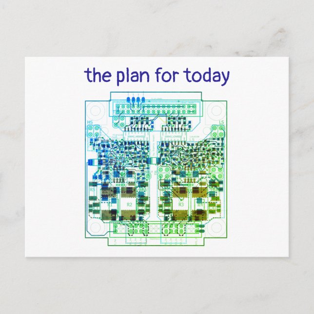 PCB Printed Circuit Board Platinum Card with Plan (Front)