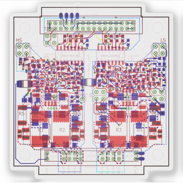 PCB Printed Circuit Board Sticker (Front)