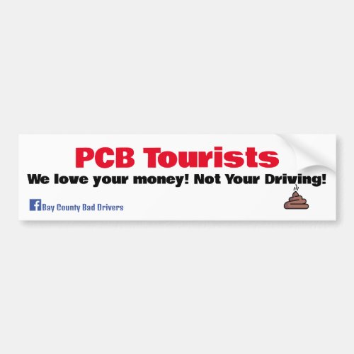 PCB Tourists Bumper Sticker