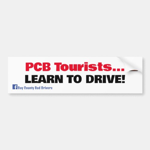 PCB Tourists _ Learn to Drive Bumper Sticker