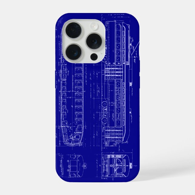 PCC Blueprint iPhone Case (Back)
